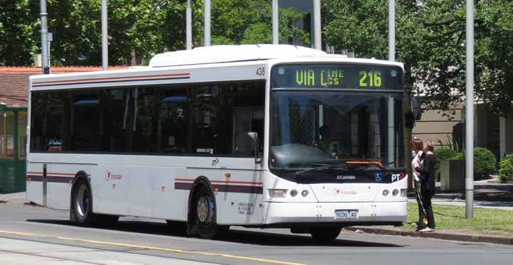 Transdev Melbourne Scania K280UB Volgren CR228L 436